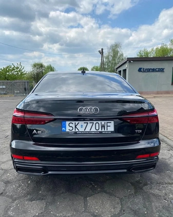 Audi A6 cena 149900 przebieg: 125000, rok produkcji 2019 z Poręba małe 56